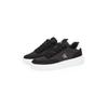 Sneaker CALVIN KLEIN JEANS "CHUNKY CUPSOLE LOW MIX IN", Damen, Gr. 37, schwarz-weiß (schwarz, weiß), Leder, sportlich, Schuhe, Freizeitschuh, Halbschuh, Schnürschuh mit CK Logo