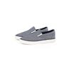 Slip-On Sneaker TOMMY HILFIGER "TH HI VULC LOW SLIP ON CH", Herren, Gr. 42, blau (dunkelblau), Textil, meliert, sportlich, Schuhe, Freizeitschuh, Schlupfschuh, Halbschuh mit seitlichen Gummizügen