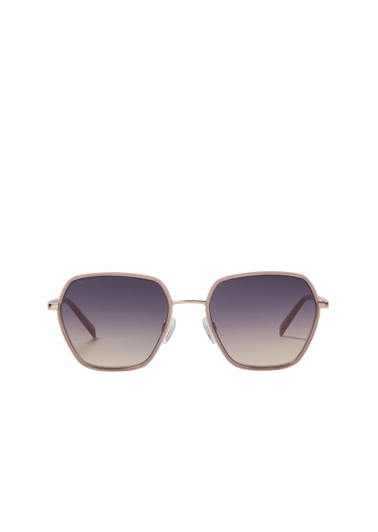 Sonnenbrille MARC O'POLO "aus leichtem Metall", Damen, rot, unifarben, Sonnenbrillen Image