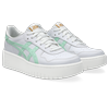 Sneaker ASICS SPORTSTYLE "JAPAN S PF", Gr. 42,5, weiß, mint tint, Synthetik, Leder, sportlich, Schuhe
