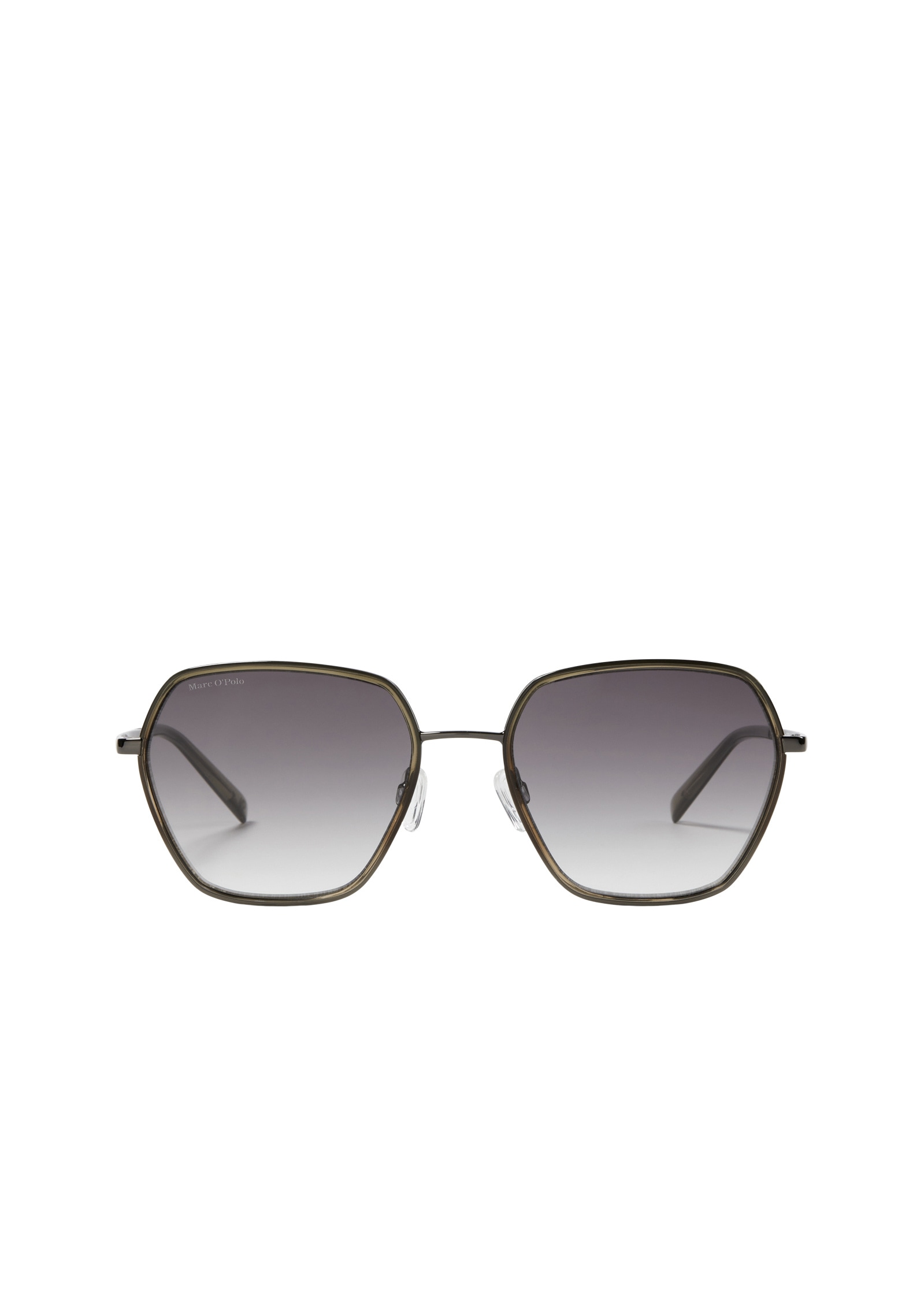 Sonnenbrille MARC O'POLO "aus leichtem Metall", Damen, grün (grüntöne), unifarben, Sonnenbrillen Image