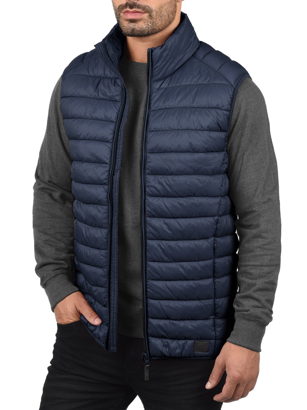 BLEND Steppweste Herren marine, L Image