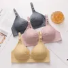 Neue Bh Frauen Atmungsaktivem Große Größe Unterwäsche 36-50 B C Tasse Ohne Stahl Ring Push-up
