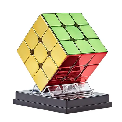 Cyclone Boy Galvanik Prozess Magnetische 3x3 Zauberwürfel Professionelle SpeedCube Cubo Magico Puzzle Spielzeug Für Kinder Kinder Geschenk Image