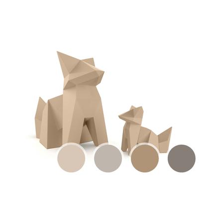 Vondom »Kitsune & Kokitsune« Origami Figur klein / Lackiert Hochglanz / Cream 3117 Image