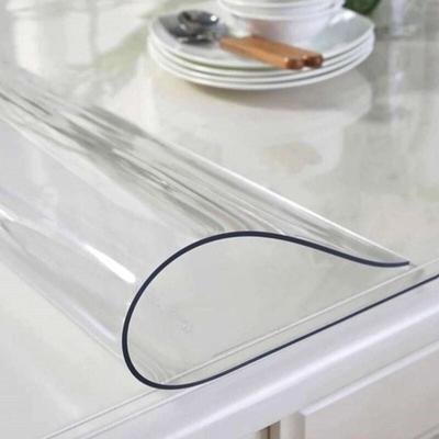 Tischdecke transparent Tischfolie 2,0mm glasklare Folie Tischschutz Outdoor wasserfest abwaschbare Image