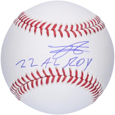Signierter Baseball von Julio Rodriguez von den Seattle Mariners mit der Aufschrift „22 AL ROY“ Image