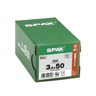 SPAX Universalschrauben T20 Senkkopf WIROX 3,5 x 50 mm 500 St.