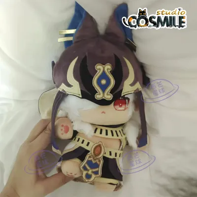 Game Genshin Impact Cyno 사이노 セノ Stuffed Plushie Fat 20cm Plush Doll Toy Body Clothes Clothing XQ