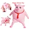 Pink Piggy Stress Toy Rebound Cartoon Toy Pig Creative Sensory Toy Funny Squeeze Soft Pig Toy