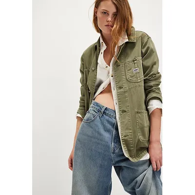 Lee Chore Jacket at Free People in Merantile Green, Size: Small