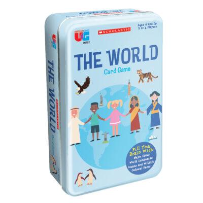 Scholastic The World Card Game Tin