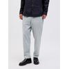 Jogginghose JACK & JONES "JPSTACE DAVE BREEZE JOGGER SN", Herren, Gr. L, N-Gr, blau (blau indigo), Web, Obermaterial: 81% Baumwolle, 15% Leinen, 4% Elasthan, unifarben, modisch, relaxed fit knöchellang, Hosen, mit elastischem Bund