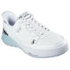 Slip-On Sneaker SKECHERS "SIZZLE-SNOOP SIZZLE SLIP-INS PAISLEY", Herren, Gr. 50,5, weiß, Leder, modisch, Schuhe, Snoop Dogg Sneaker, Sneaker zum Schlupfen