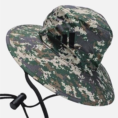 Adidas Accessories | L-Xl Mens Adidas Bucket Hat Green Grey Tan Brown Digital Camo Dry Golf Wide Brim | Color: Green/Tan | Size: Os