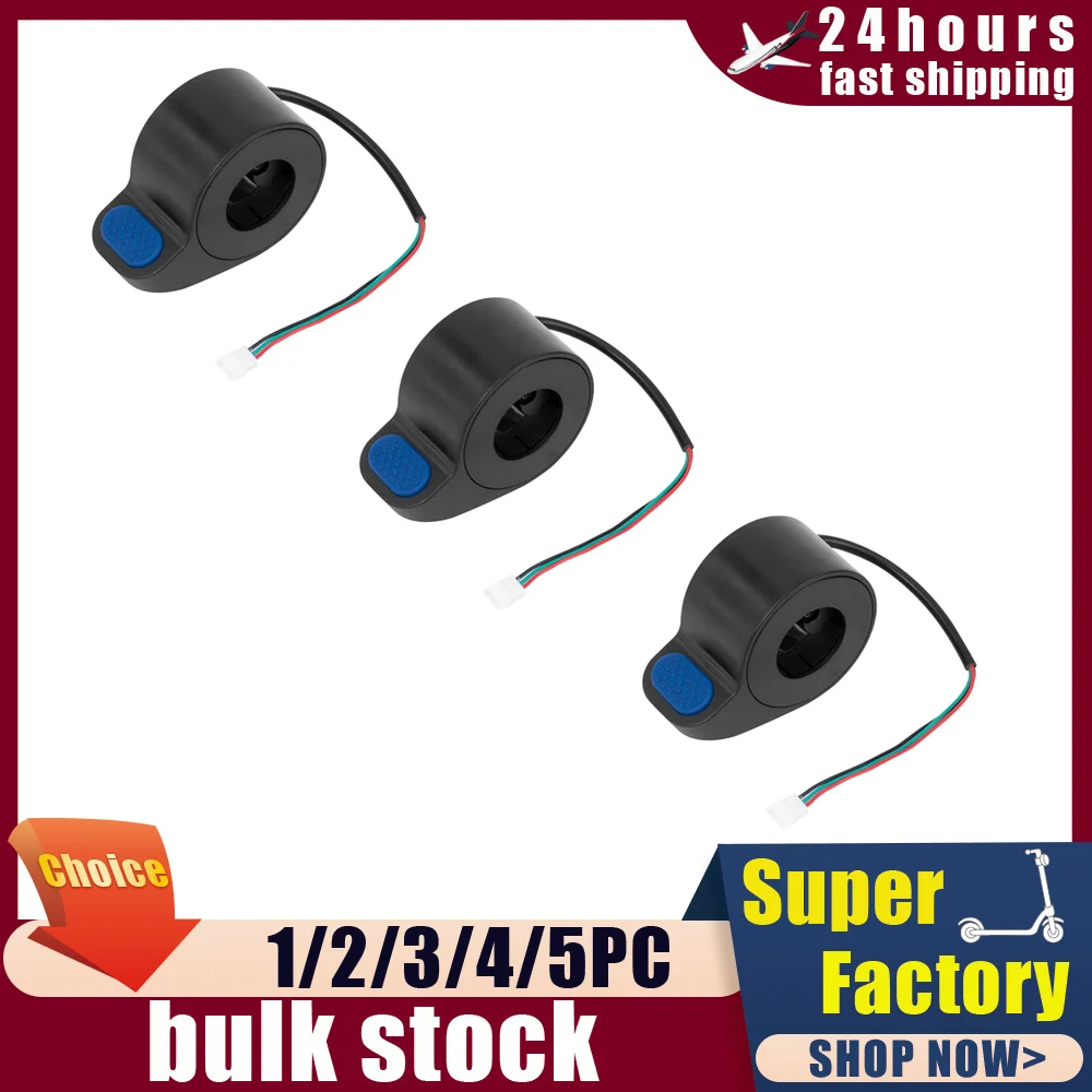 1-5 Stück Speed Dial Daumen Drossel klappens teuerung für Xiaomi Mi 3 Elektro roller blau Gummi knopf Daumen Gaspedal Teile Image