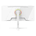 Monitor da gioco curvo da 34 pollici 4K WQHD (3440x1440), 165 Hz 1440P-1ms AMD FreeSync 1500R con SCHERMO ALTOPARLANTE PANNELLO VA