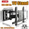 Universal wall mounted TV stand for 32-70/80 in LCD LED Monitor foldable telescopic adjustable TV