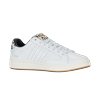 Sneaker K-SWISS "LOZAN KLUB LTH", Gr. 39, weiß, leopard, snow weiß, Leder, sportlich, Schuhe