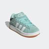 Sneaker ADIDAS ORIGINALS "CAMPUS 00S", Kinder, Gr. 31, grün (semi flash aqua, cloud weiß, gum 2), Leder, Synthetik, sportlich, Schuhe