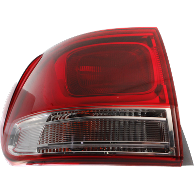 Replacement Tail Light OE Replacement, Driver Side, Outer, 1-year unlimited-mileage warranty REPK730168Q