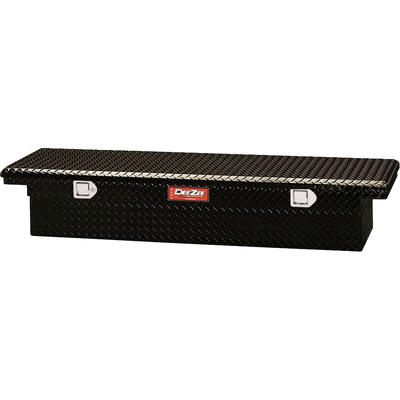 Dee Zee Truck Tool Box Aluminum Powdercoated Black Diamond Plate Standard Red label Series, DZ8170LB