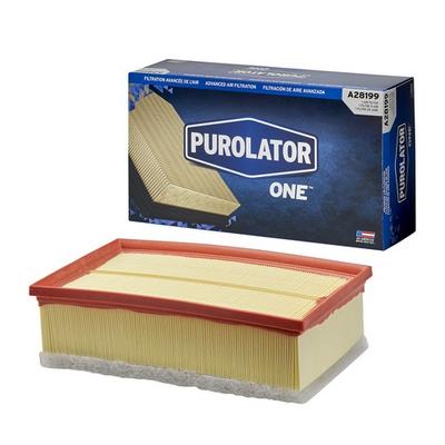 Purolator Air Filter Non-woven fiber White Particulate PurolatorONE, 1-year limited warranty A28199
