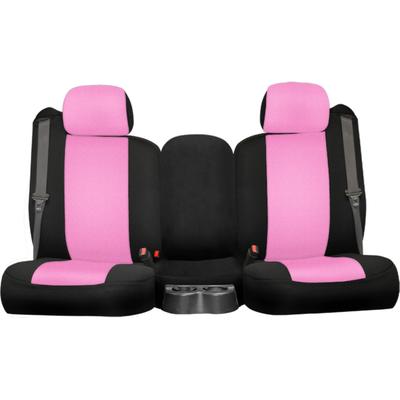 Seat Designs Cover Made of Neosupreme Pink Insert With Black Sides Series, Second Row, K370-05-0ZPB