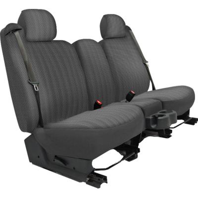 Seat Designs Cover Made of Tweed Charcoal Duramax Series, Second Row, 1-year limited warranty K321-26-3TCH