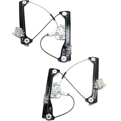 Replacement Window Regulator Power, Front, Driver & Passenger Side, 1-year unlimited-mileage warranty SET-RB46290009