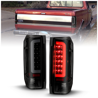 Anzo Tail Light Smoked Lens, Black Interior LED Series, Driver & Passenger Side, 1-year limited warranty 311351