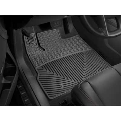 Weathertech Rubber Floor Kit Thermoplastic Black, Front & Rear, Lifetime limited warranty WTHB330149