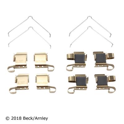 Beck Arnley Brake Hardware Kit OE Replacement Series, Rear, 1 year or 12,000-mile limited warranty 084-1445