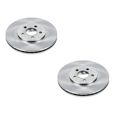 Powerstop Brake Disc Autospecialty By Powerstop, Front, 30-day / 500-mile limited warranty SET-P15AR8342-2