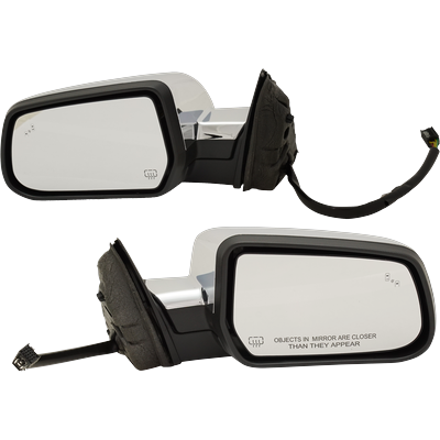 Kool Vue Mirror Chrome, Driver and Passenger Side, 1-year limited warranty SET-GM190CR