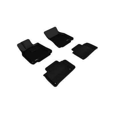 3D Mats USA Floor Made of Rubber Black Molded Liner KAGU Series, Front & Second Row, 3-year limited warranty L1LX03801509