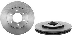 Brembo Brake Disc PRIME Series, Front, Driver or Passenger Side, 2-year limited warranty 09. B620.11