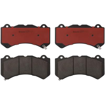 Brembo Brake Pad Set NAO Series, Front, 2-year limited warranty P37018N