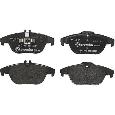 Brembo Brake Pad Set Low-Met Series, Rear, 2-year limited warranty P50068
