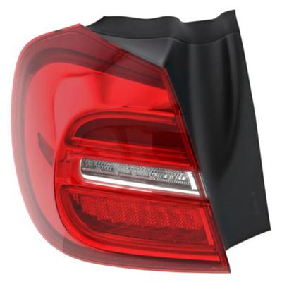 GenuineXL Tail Light Red & Clear Lens, Chrome Interior Genuine Mercedes Benz, Driver Side, Outer, 24-month limited warranty 1569062158