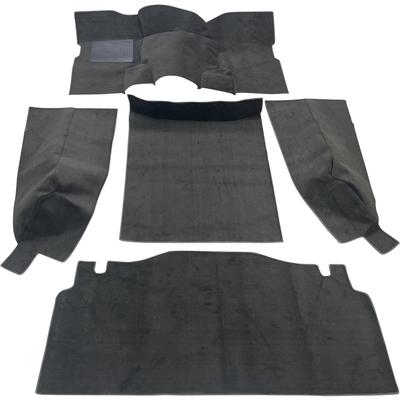Newark Auto Products Carpet Kit Polyester Black Loop pile, limited warranty 18A-201301