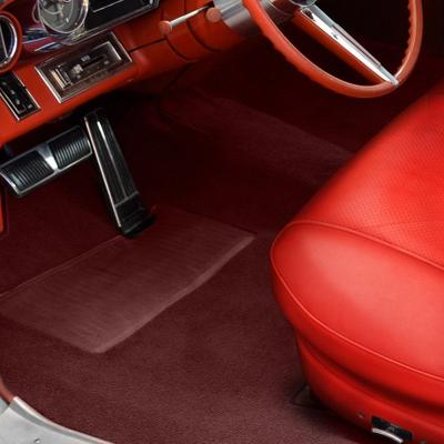 Newark Auto Products Carpet Kit Nylon Maroon Loop pile, limited warranty TJ1-201625