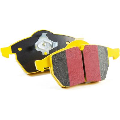 EBC Brake Pad Set Yellowstuff Street & Track, Front, 12-month or 10,000-mile limited warranty excluding wear tear race use DP4063R