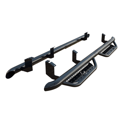 Ranch Hand Nerf Bars Carbon Steel Powdercoated Gloss Black Legend Series, RST22HC1B4S