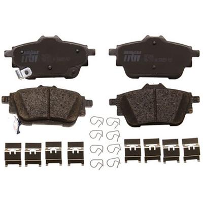 TRW Brake Pad Set Premium Series, Rear, TRC2306