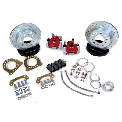 Baer Brakes Big Brake Kit Red Powdercoat Caliper Classic Series, Rear, 1 Year Limited Warranty 4302527R
