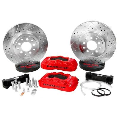 Baer Brakes Big Brake Kit Red Powdercoat Caliper Pro Plus Series, Front, 1 Year Limited Warranty 4401005R
