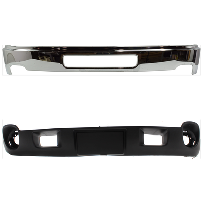 Replacement Bumper Steel Chrome, 1-year unlimited-mileage warranty KIT-072924-C3738