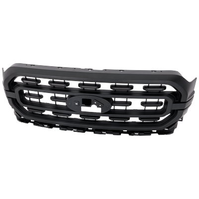 Replacement Grille Assembly Plastic Textured Black Shell & Insert Grille, 1-year unlimited-mileage warranty RF07010161Q