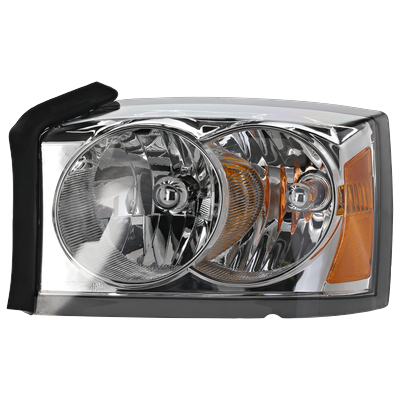 Replacement Headlight OE Replacement, Driver Side, 1-year unlimited-mileage warranty D100128